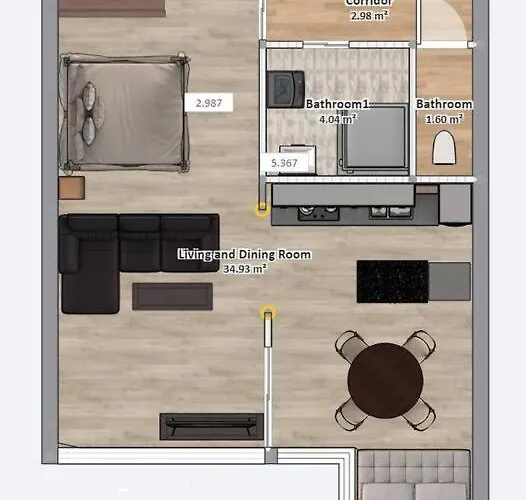 Apartamento De 50m2 à 2 Pas Du Port Et Plage! *